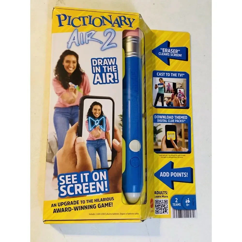 Pictionary Air 2 drawing game Family Game team Game Phone Interactive NIB